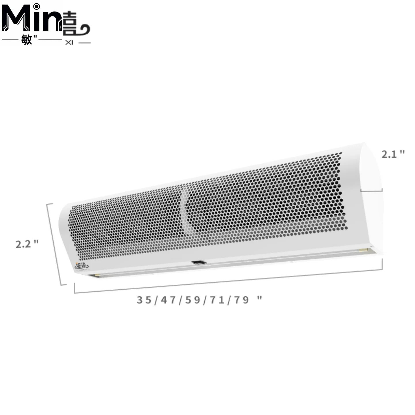 

Wall Mounted Air Curtain Machine, Strong Wind Energy-Saving Door Air Curtain for Mall Commercial Use