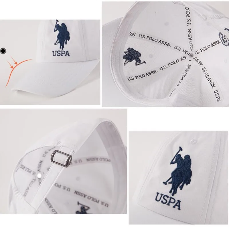 POLO estadounidense ASSN. NOVEDAD DE VERANO 2024, gorra de béisbol para amantes, ligera, transpirable, de secado rápido, tendencia, sombrero para el