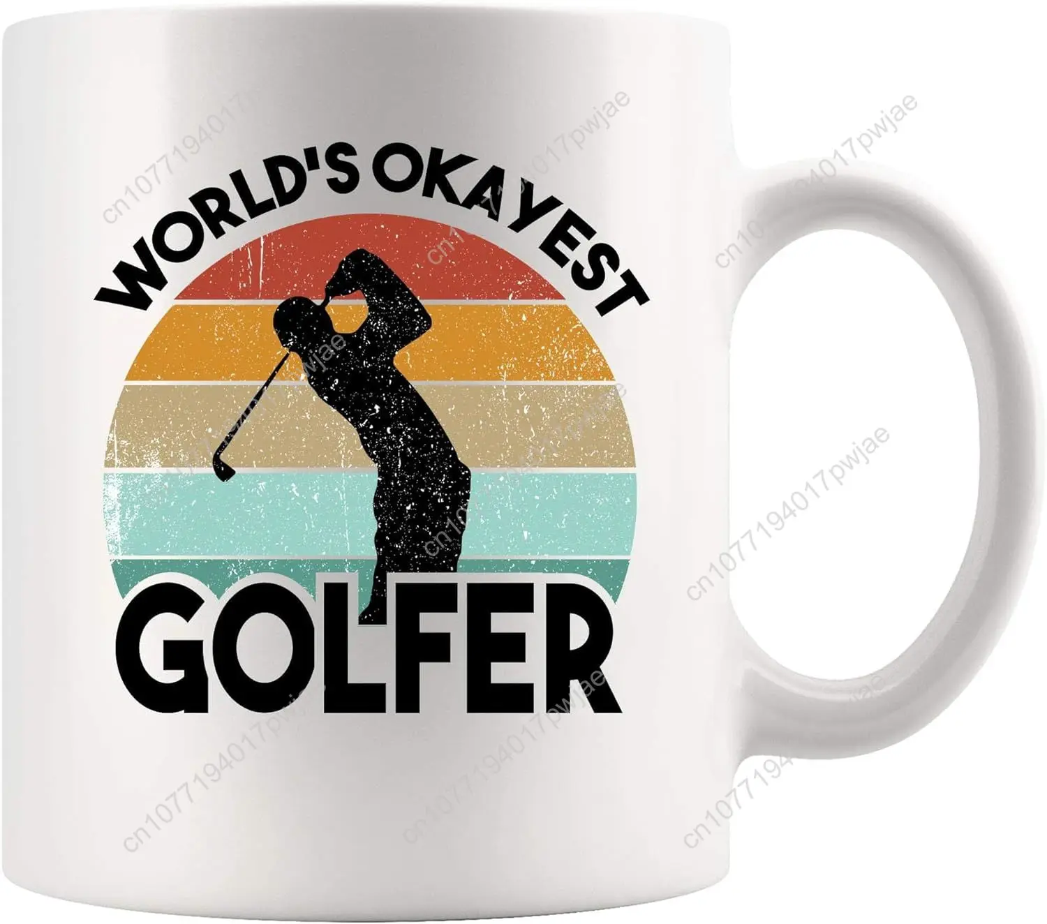 

Panvola World's Okayest Golfer Golf Gifts Golf Player Dad Brother Husband Boyfriend From Wife Girlfriend Son Daughter Golf Lover