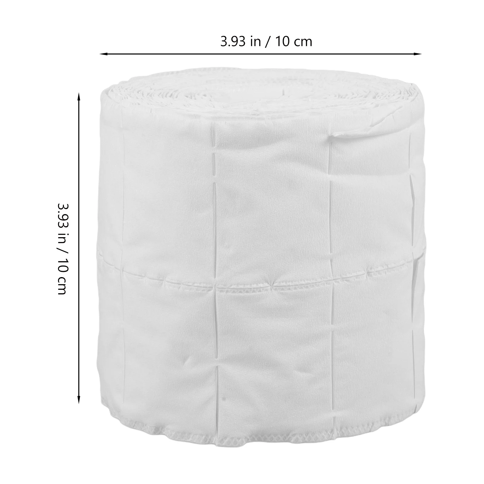 1 لفة من وسادات إزالة طلاء الأظافر القطنية للاستعمال مرة واحدة، مناديل تنظيف الأظافر، أدوات إزالة طلاء الأظافر والجل