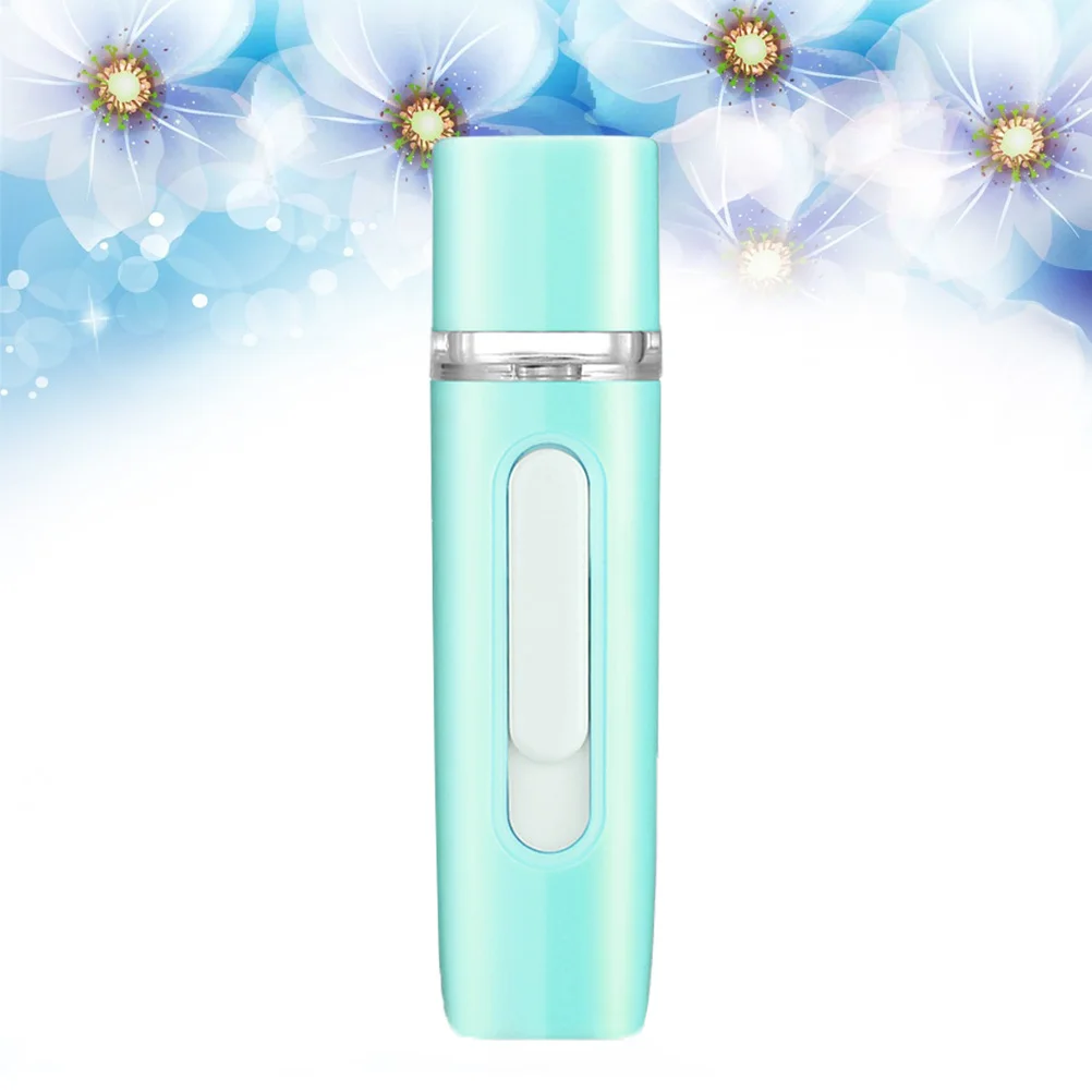 

Usb Rechargeable Nano Facial Sprayer 28Ml Handheld Cool Mist Moisturizer Portable Face Mist Maker For Skincare Hydration Green