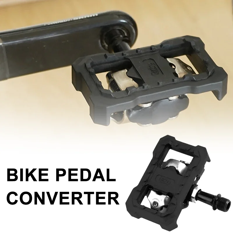 MTB Bike Clipless Pedals Converter To Flat Pedal Carbon Nylon Bicycle Pedal Converter Suit for Shimano M520/M540/M8000/M9000