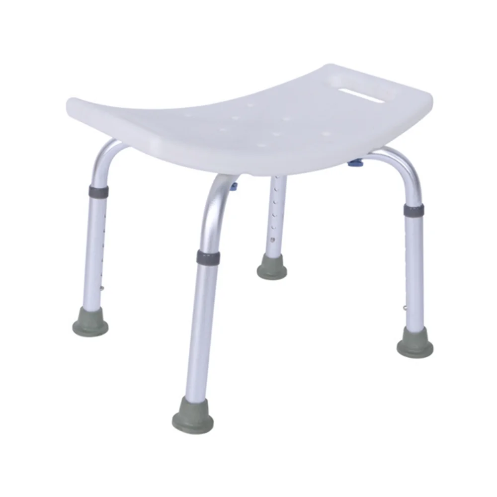 Asiento de ayuda sin respaldo, altura ajustable, antideslizante, inodoro, Hogar para discapacitados, adultos, ancianos, embarazo, niños, baño,