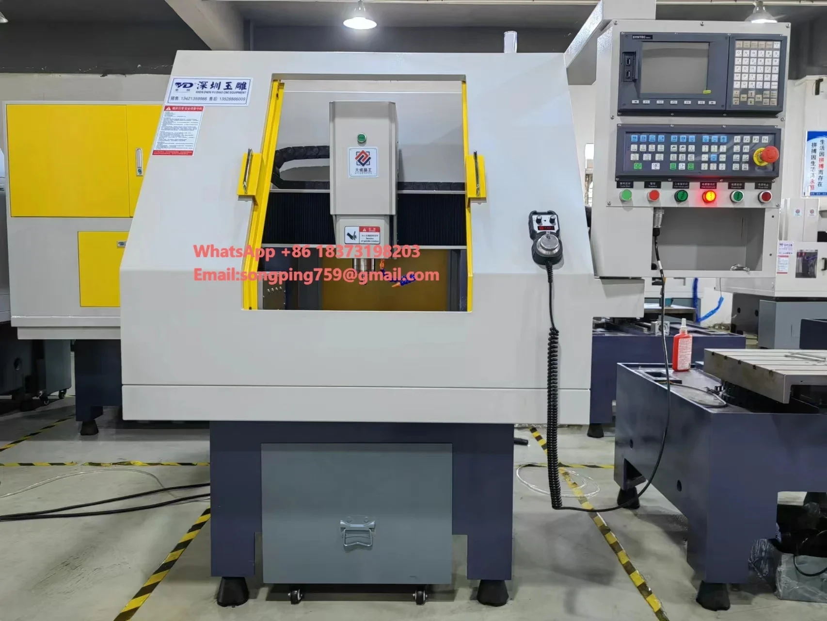 Heavy-Duty Industrial Grade 3-Axis CNC Milling Machine for Metal Engraving Jewelry Mold Making Woodworking Manufacturer