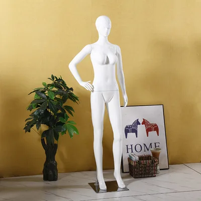 Fashion Boutique Clothing Store Abstract Dummy Torso Clothes Display Mannequin Female for wig display stand mannequins