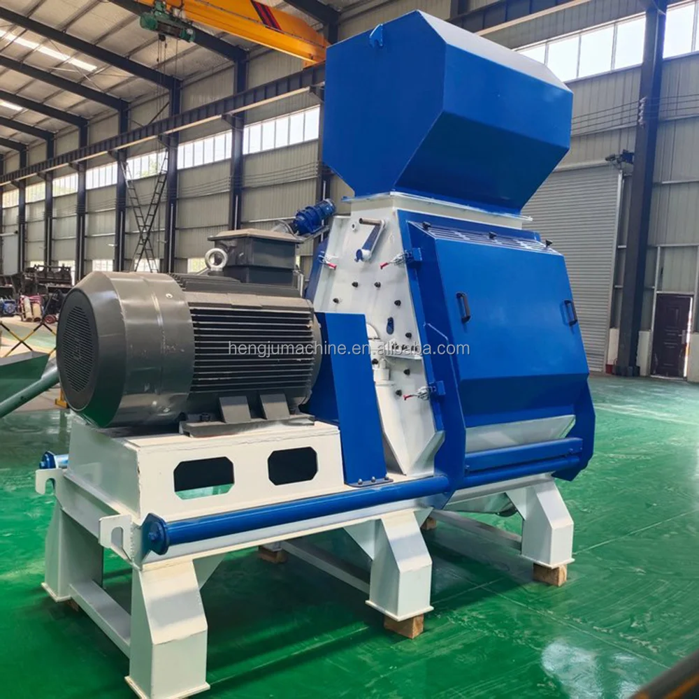 Efficient Hammer Mill Grinder Wood Crusher Mill for Various Biomass Materials