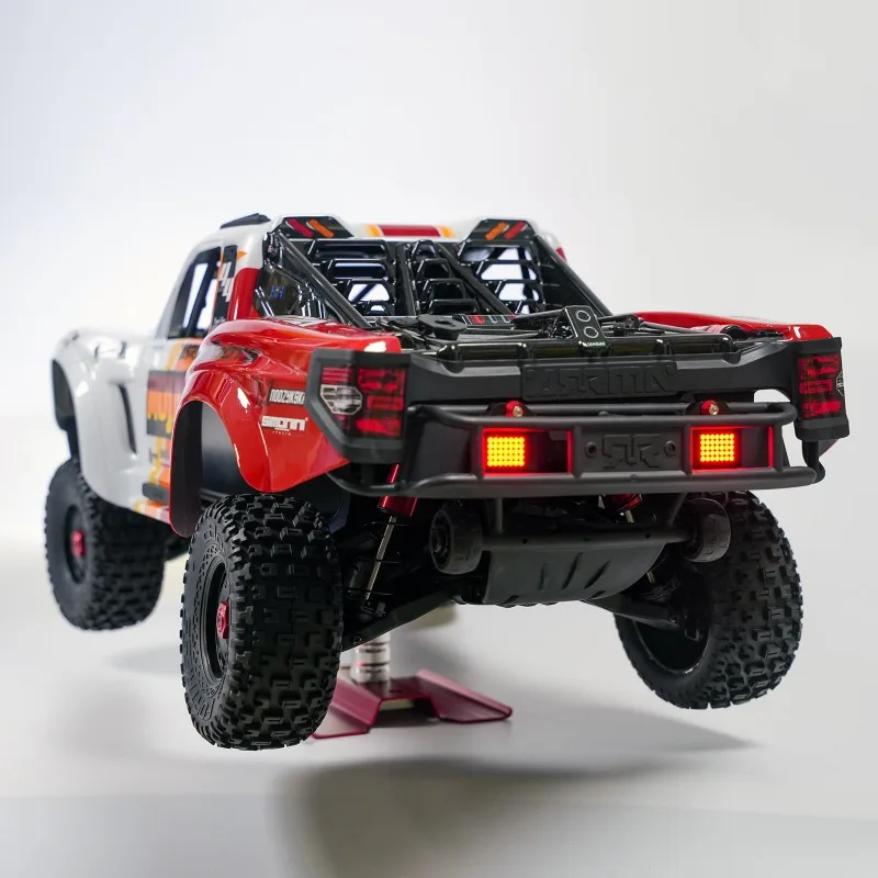 Roof Light, Tail Light & Front Spot Light with Remote Control on/Off Effects RC Light Kit for ARRMA 1/8 4S Mojave Desert Truck view 3