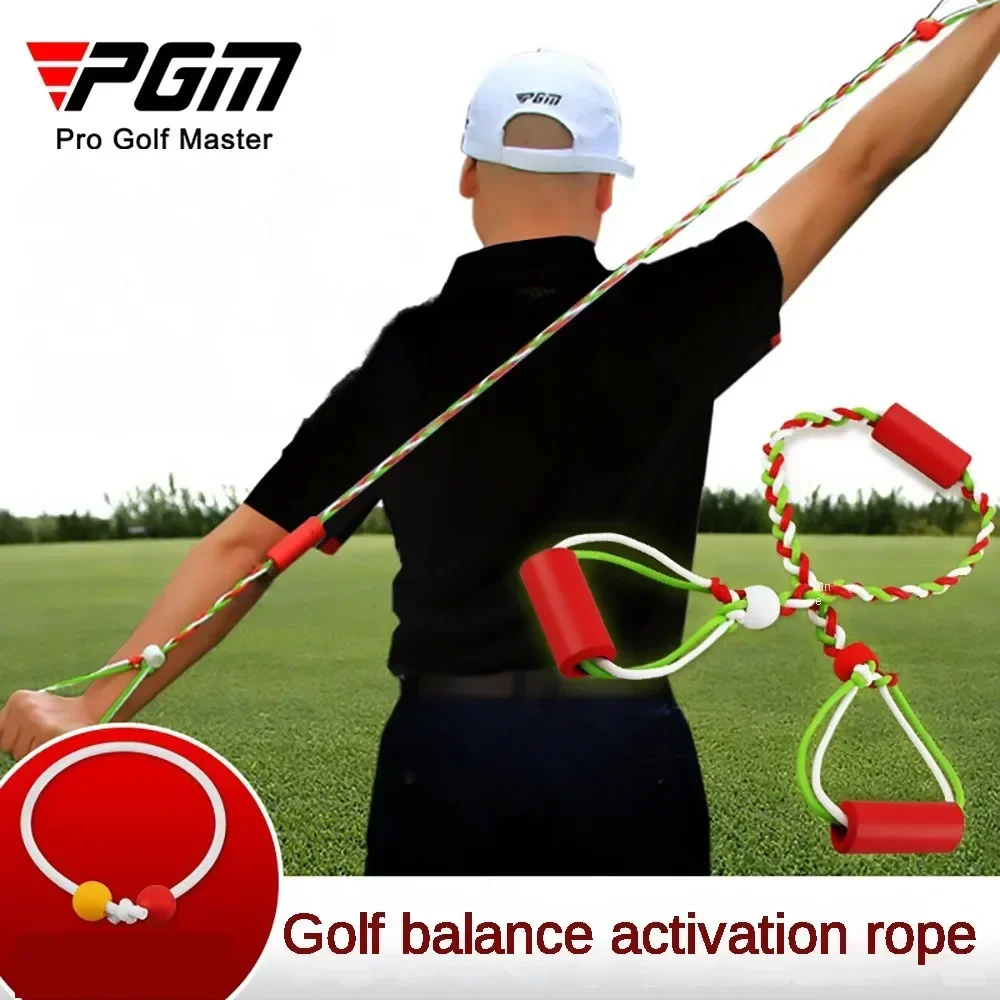 PGM Golf Balance Activation Belt Swing Putting Pull Rope Trainer Accessories Pregame Warm-up Correct Posture Gift JZQ017