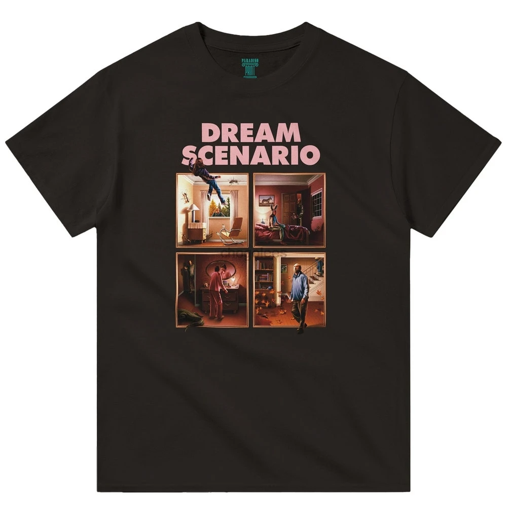 Dream Scenario Kristoffer Borgli Nicholas Cage Julianne Nicholson 2023 - HQ Movie Print T-Shirt Heavyweight Unisex Crewneck