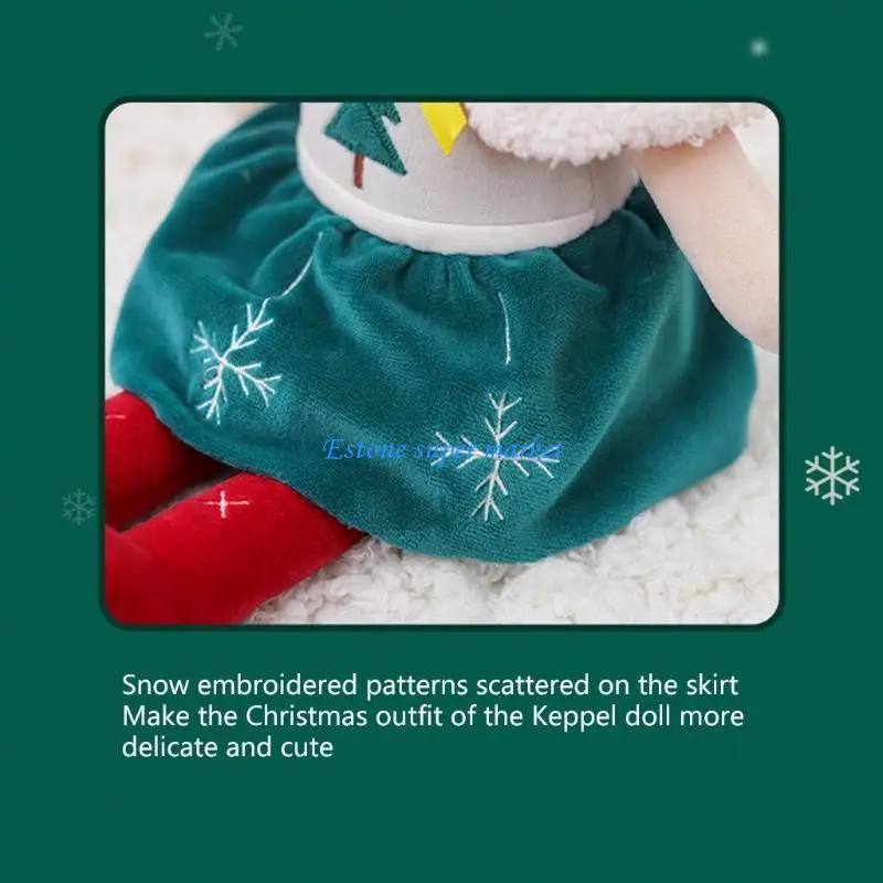 090B Infant Novelty Toy Girl for Doll Suitable for Newborn Babies Infant Bed Accompany Supplies New Year Gift