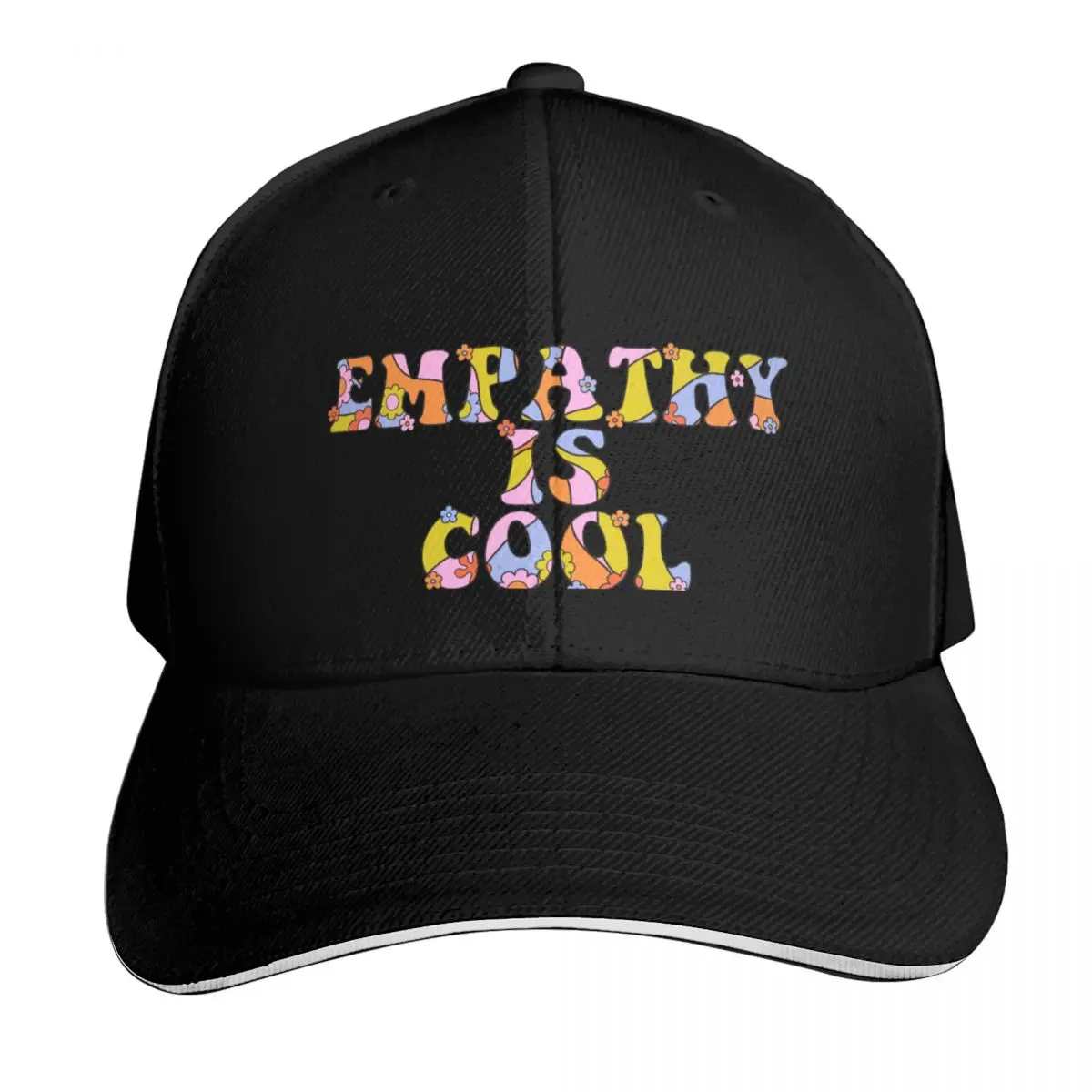 Empathy is Cool - Casquette de baseball Peach Fuzz, sac de plage, casquette personnalisée, marque de luxe, chapeau de luxe pour femmes et hommes