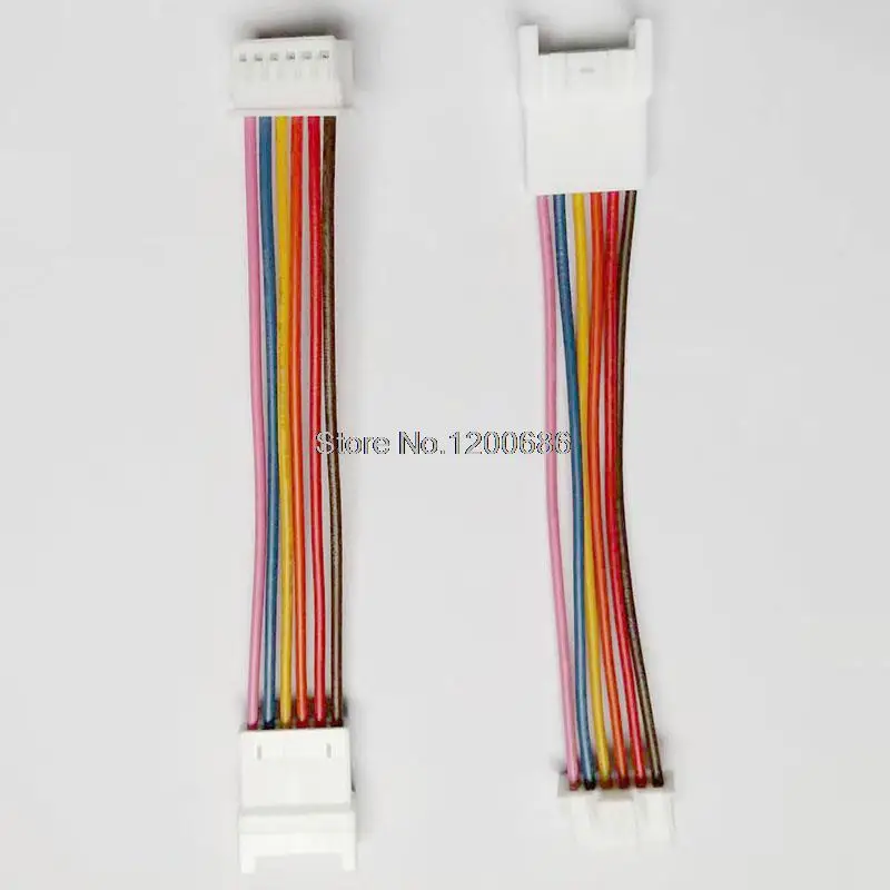 10CM 22AWG XA2.54 XA 2.5MM custom colors cables 2.5 3P 4P 6P Male Female Extension Double Connector Cable