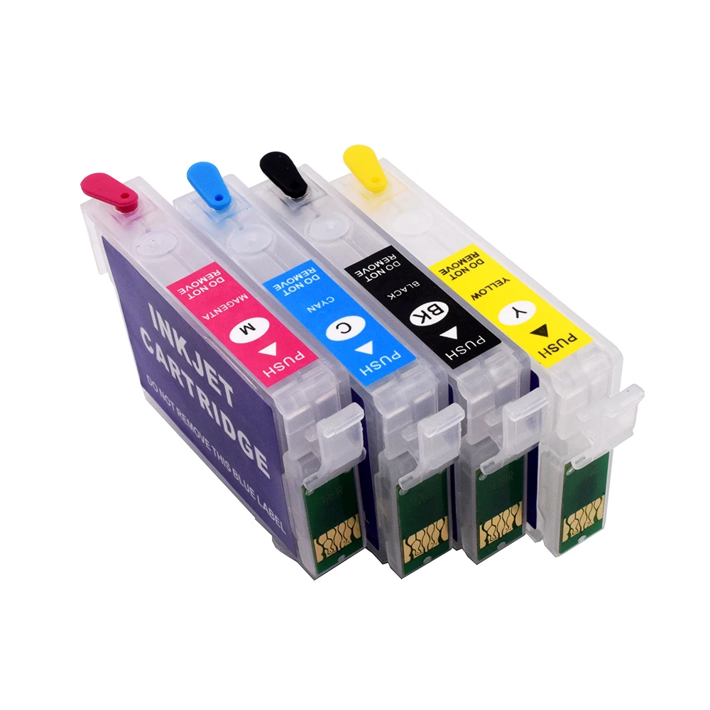 Asia T1411-T1414 Refillable Ink Cartridge With ARC Chip For Epson Workforce WP-7018 WP-7511 WP-7521 WF-3521 WF-7018 Printers