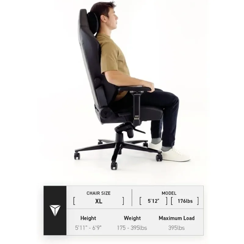 Silla para juegos clásica Secretlab Titan Evo: silla para computadora reclinable, ergonómica y resistente con reposabrazos 4D