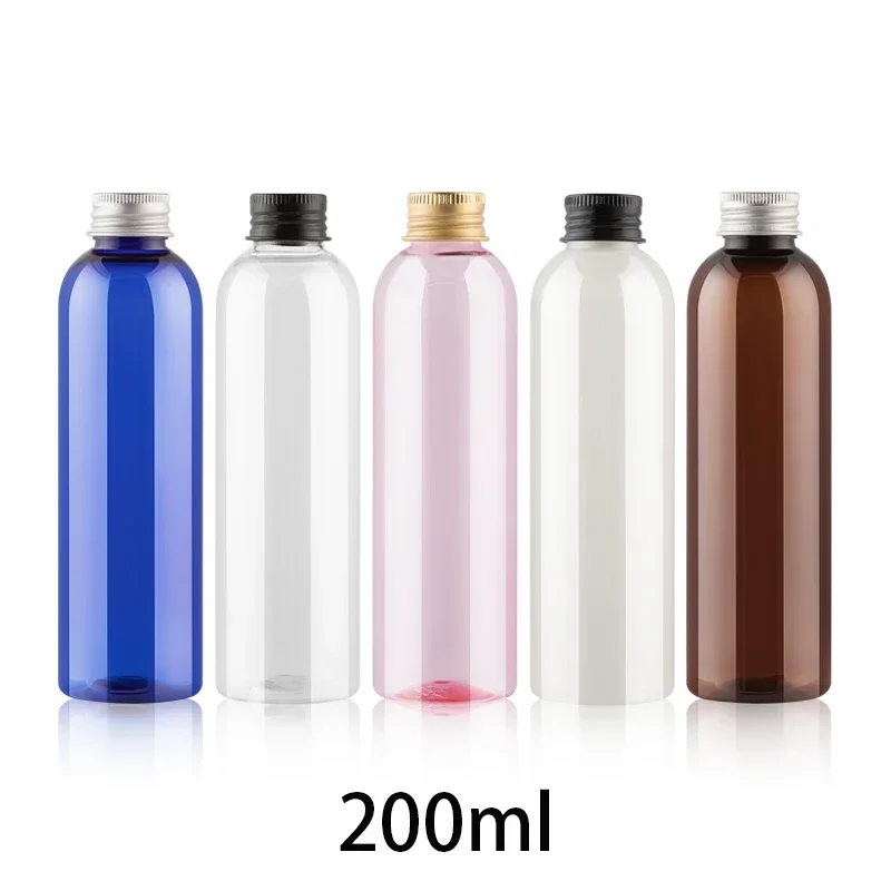 200ml Plastikowa butelka kosmetyczna do wielokrotnego napełniania 200g Tonery do twarzy Balsam Krem Opakowanie podróżne Żel pod prysznic Pojemnik na szampon