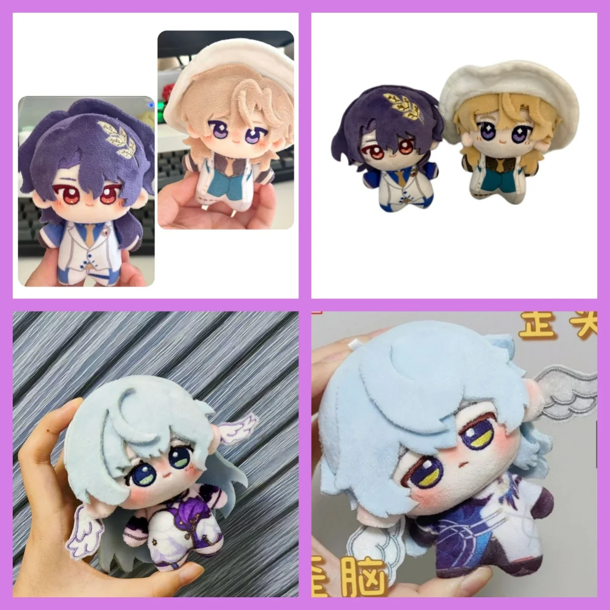 Honkai: Star Rail - Muñeco de peluche de algodón con estampado de cuerpo de estrella de mar de Robin, Mydei, Sunday, Kafka, Khaslana - Regalo de cumpleaños