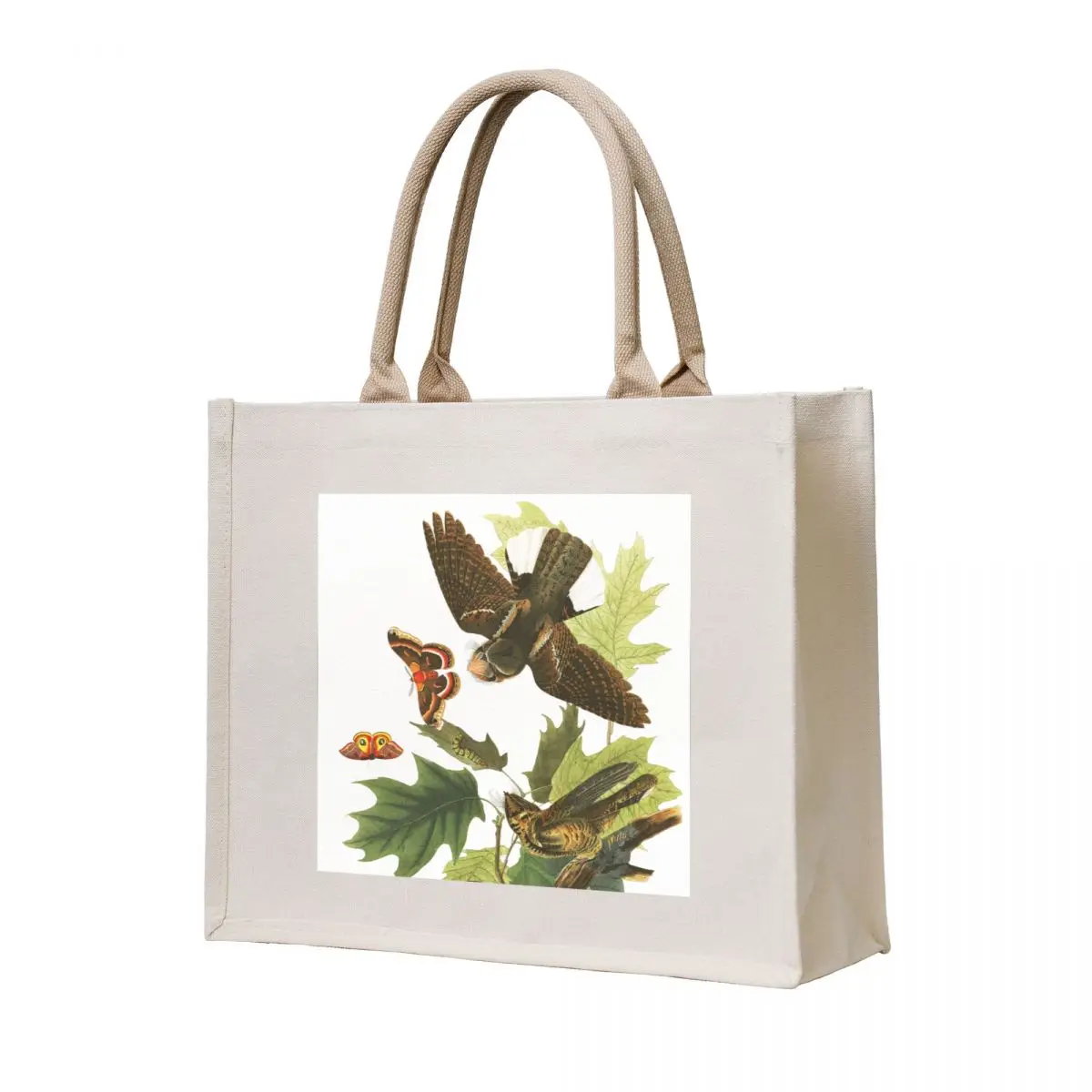 

Eastern Whip-poor-will - John James Audubon Tote Bag ecological bags university shopper bag Women bags