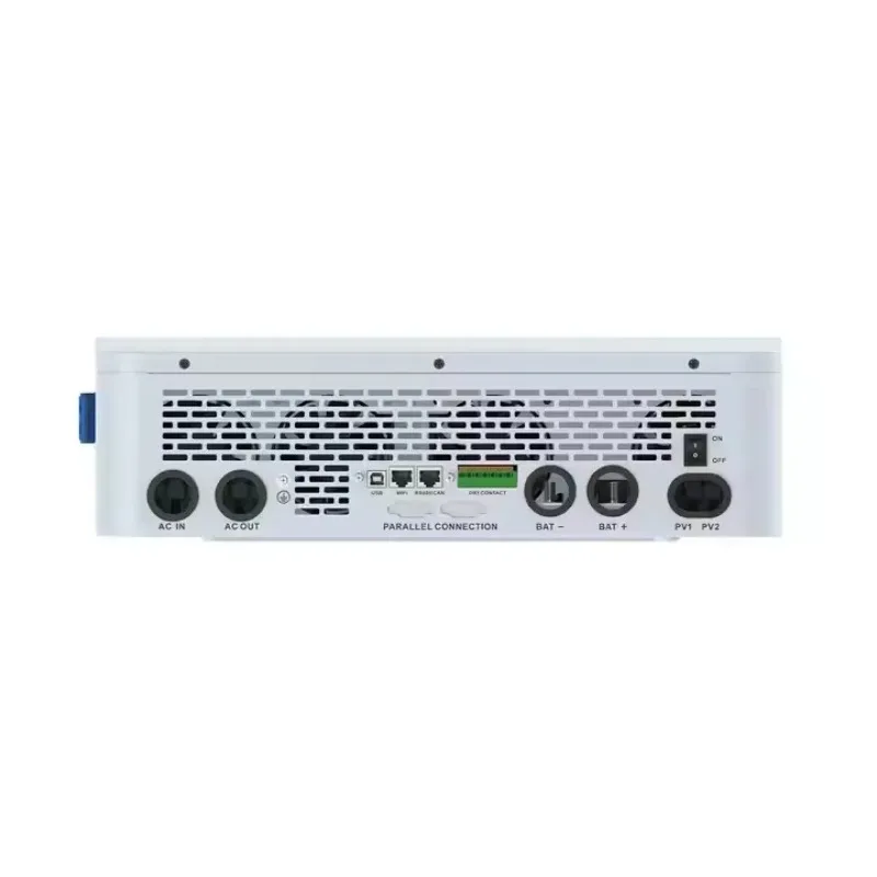 Hybrid Solar Inverter 5KW 8KW 10KW Single Output Split Phase 48V Compatible Lithium Battery 60Hz Pure Sine Wave MPPT 97.1%