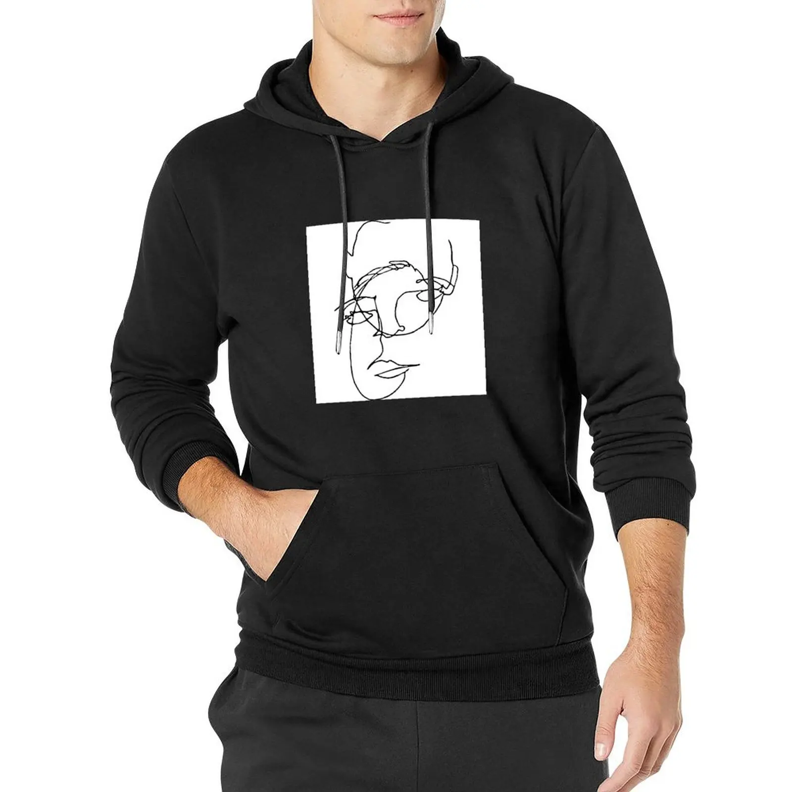

Blind Contour .02 Pullover Hoodie men's sweat-shirt set men's coat autumn new in hoodies & sweat-shirt