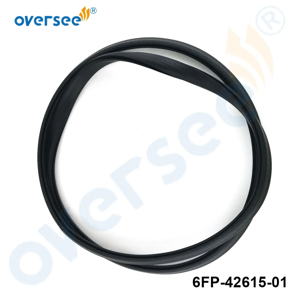 Oversee 6FP-42615-00 Top Cowling Seal for Yamaha 4 Stroke 80HP 90HP 100HP Outboard Engine 6FP-42615-01-00