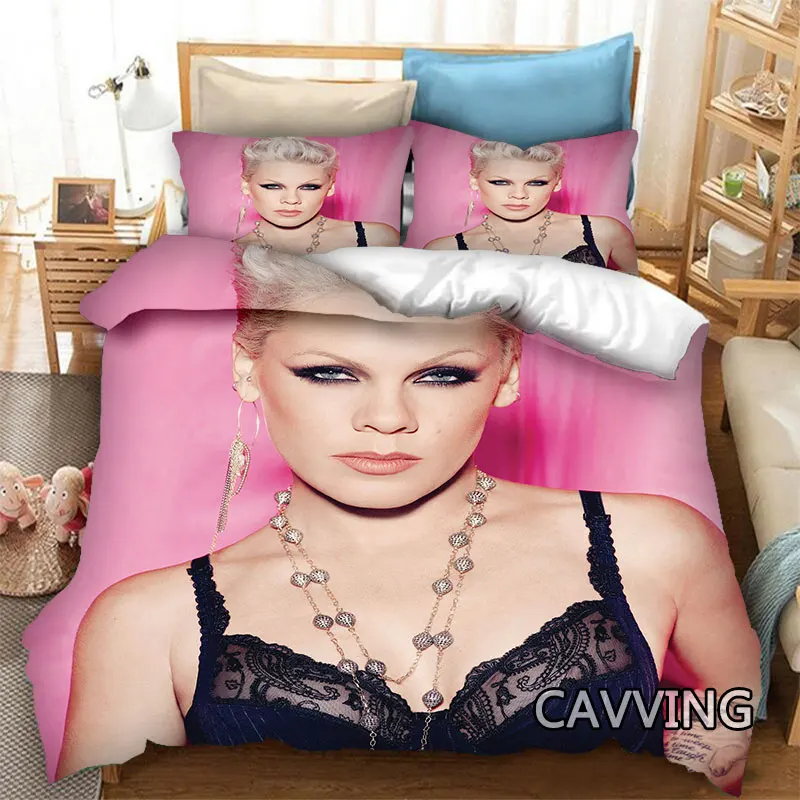 P!nk  Alecia Beth Moore  3D Printed Bedding Set Duvet Covers & Pillow Cases Comforter Quilt Cover (US/EU/AU Sizes)    K03