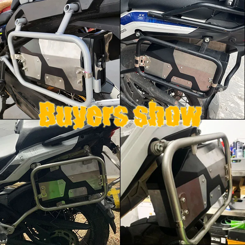 For BMW R1200GS Toolbox R1250GS LC ADV R1250 GS Adventure 2013-2023 Left Side Bracket Aluminum Decorative 4.2 Liters Tool Box