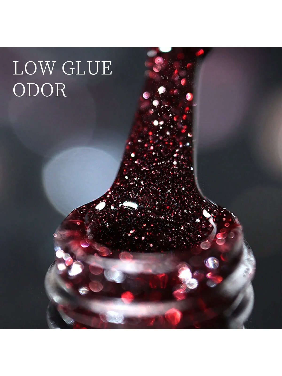 XEIJAYI 5개 크러시드 다이아몬드 할로윈 크리스마스 네일 가을 겨울 젤 네일 폴리쉬 접착제 버스트 글리터 마이야르 브로큰 다이아몬드