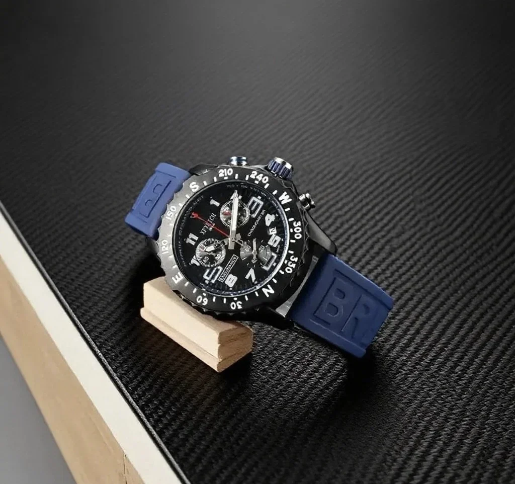 2 ‌ 025 Relógio cronógrafo empresarial de luxo masculino – quartzo multifuncional, data durável qualidade AAA +, estilo profissional