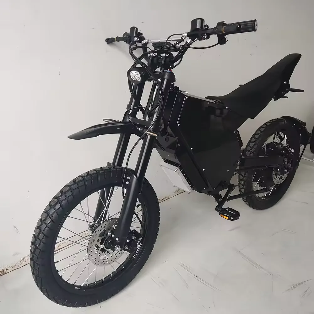 SS30 New Arrival For Stealth Bomber Electric Bike 15000w 200A Controller Max Speed Strong Brakes 72v Lithium Battery Steel Frame