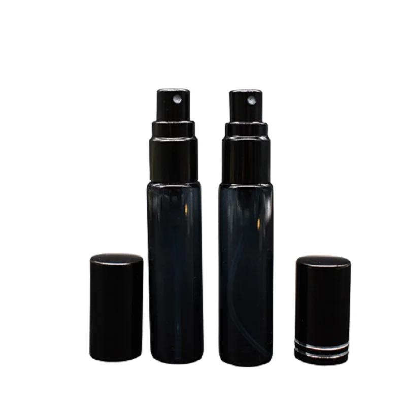 

Perfume Glass Bottle Fragrance Perfume Spray Bottle 10ml 20pcs Women Makeup Tools Black Round Atomizer Perfume Dispenser Bottles