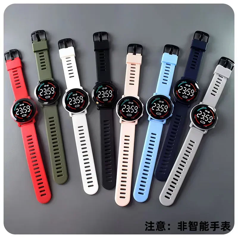 Kids Watches Luminous Waterproof Sport Children Watch Silicone Strap LED Digital Electronic Wrist Watch For Boys Gril reloj niño