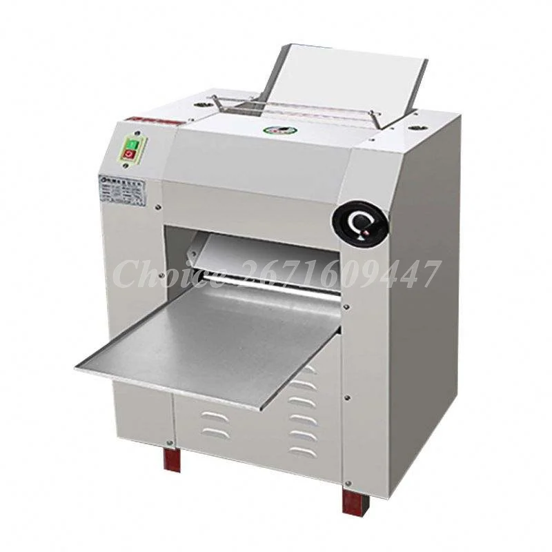 Automatic Pizza Croissant Presser Sheeter Dough Press Roller Machine Stainless Steel Dough Sheeter Dough Rolling Machine