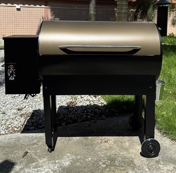 

Spot American pure wood pellet wood pellet oven with temperature probe