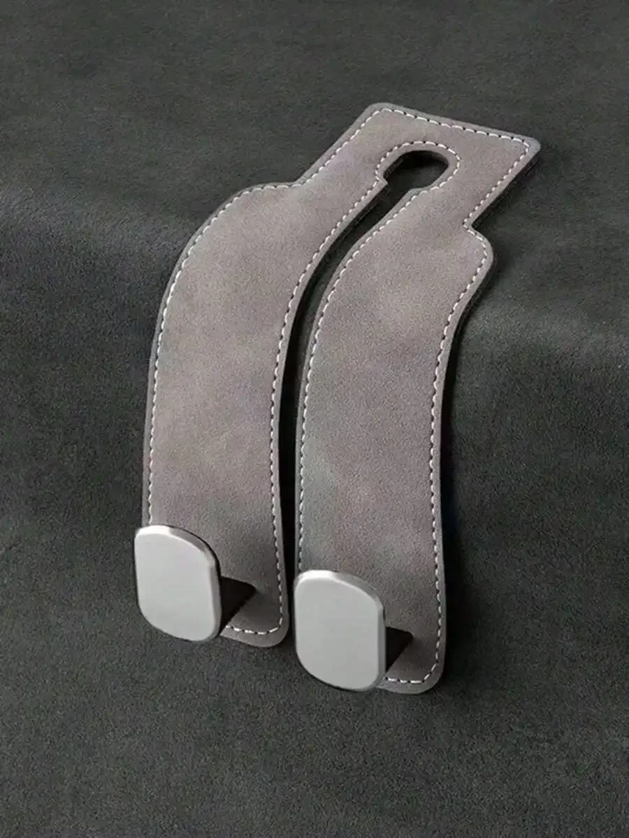 Car Hook, Car Seat Back Double Hook, Multifunctional Car Rear Seat Mobile Phone Holder - Detail 1