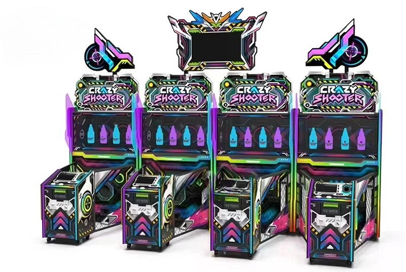 a forCoin-Operated Arcade Skill Shoot Ball Game Machine Video Throw Ball Simulator with