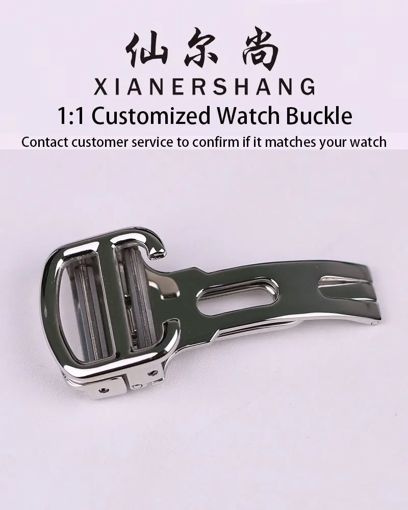 

XIANERSHANG на заказ BALLON BLEU DE C-ARTIER оригинальная складная пряжка 20 мм 18 мм 16 мм 14 мм 12 мм пряжка ремня застежка из нержавеющей стали