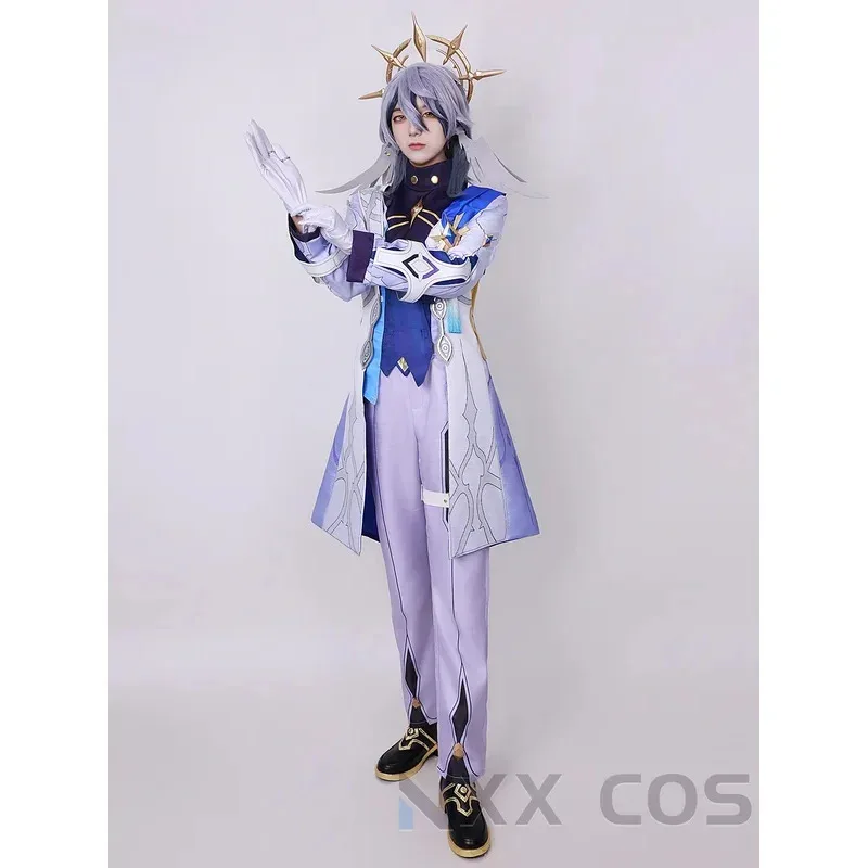 일요일 코스프레 Honkai 스타 레일 코스프레 의상 파티 의류 역할 놀이 코믹 콘 가발 Coser Prop
