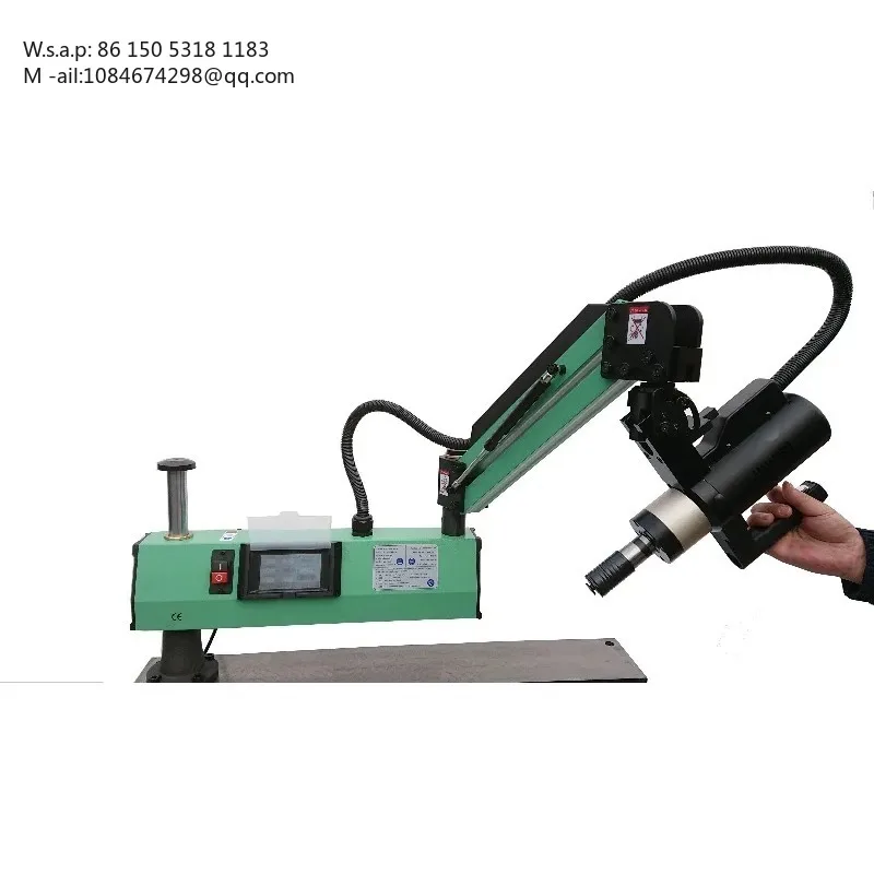 Electric Automatic Tapping Arm Touch Screen Thread Tapping Machine For M3‑M48 Metal Thread Processing