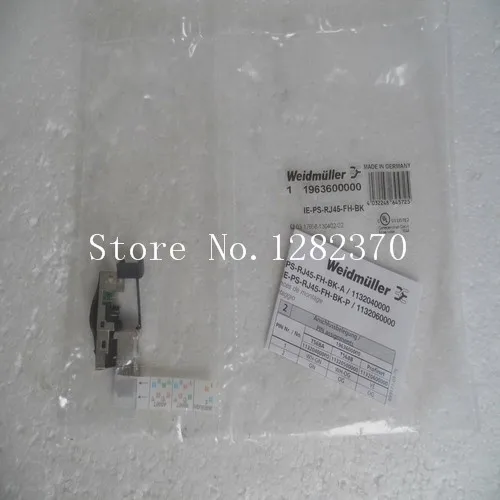 

Новый оригинальный аутентичный переключатель Weidmuller IE-PS-RJ45-FH-BK Spot 1963600000 --5 шт./лот
