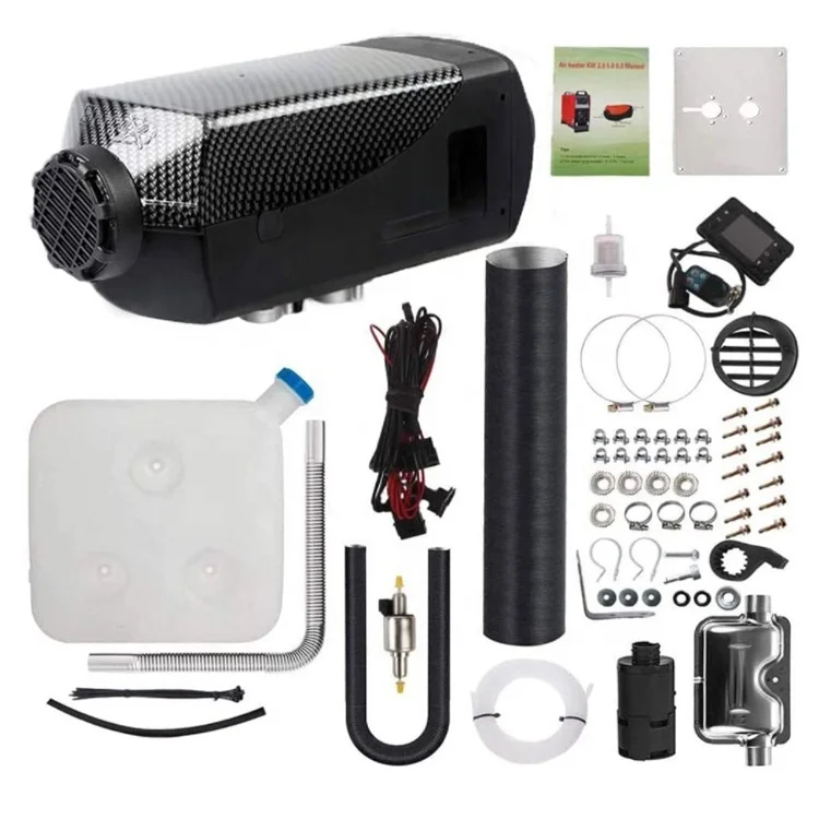 24V 12V 2kw 5Kw Diesel Heater Low Fuel And Power Consumption Car Diesel Parking Heater For Camper Rv Truck