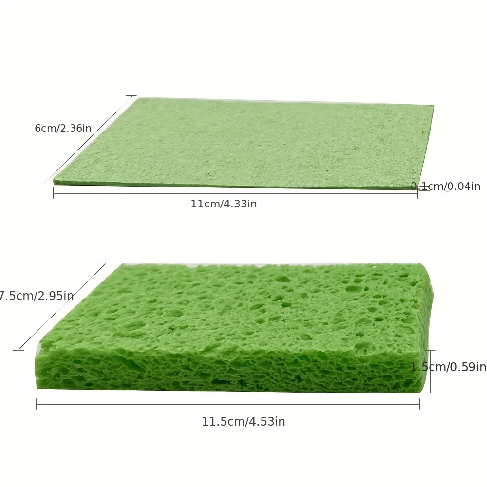 Biodegradable Dish Sponge Kitchen Cellulose Sponges Super Absorbent Wood Pulp Cotton Cellulose Wet Sponge