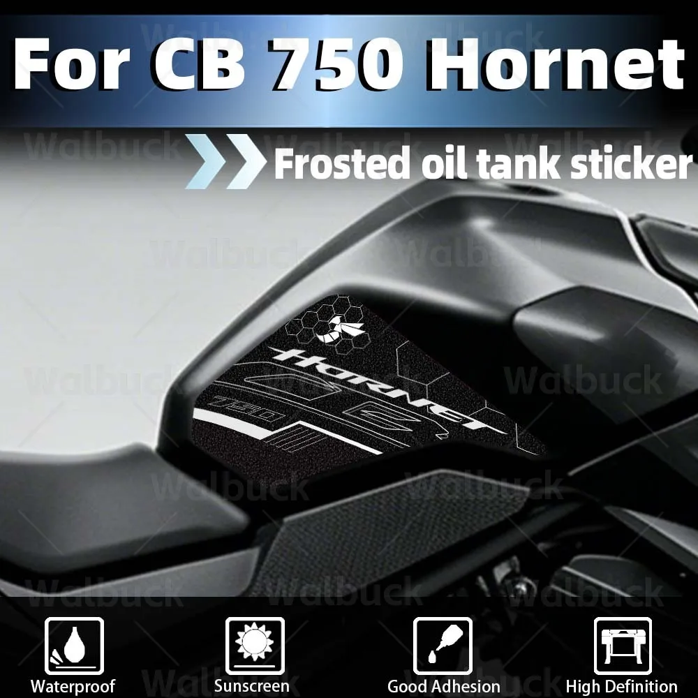 Motorcycle Fuel Tank Stickers Gas Cap Frosted Protector Pad Decals Anti-Scratch For Hornet CB750 CB 750 2023-2026 cb750 hornet