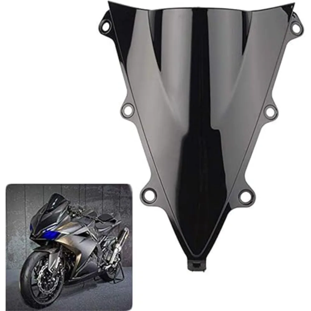 Motorcycle Windshield WindScreen Double Bubble Protector Wind Screen For Honda CBR300R CBR 300R 2014 2015 2016 2017 Accessories