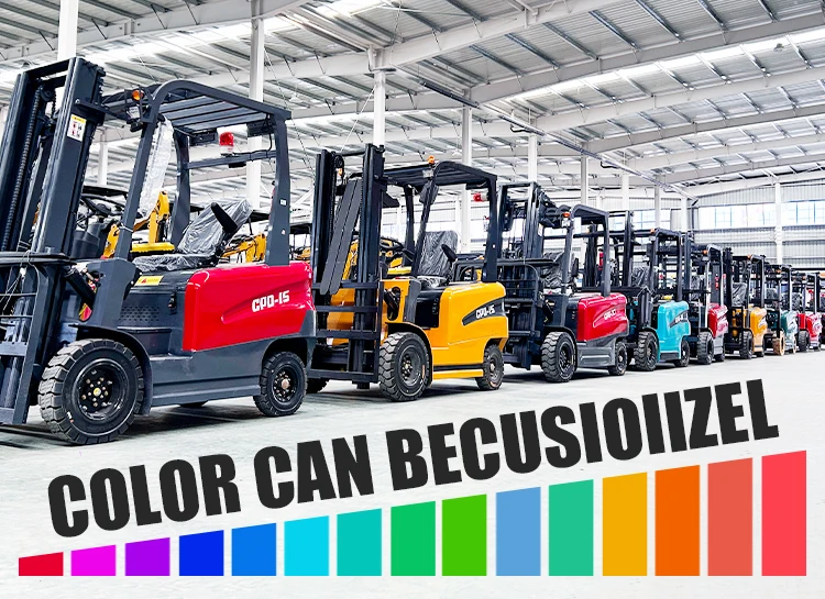 2.5 Ton Lithium Electric Forklift Economical Multi-Purpose with Free Shipping for Sale