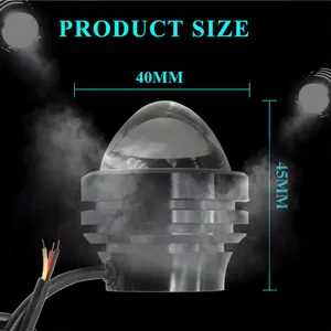 المصابيح الأمامية لعدسة الليزر فائقة السطوع للدراجات النارية ، مصباح الضباب ، ضوء الإشارة ، مصباح التشغيل النهاري ، عين النسر ، أضواء القيادة ، 2 قطعة أعلى 11 مبيعات النسر نطاق T الإطار - رقم 10