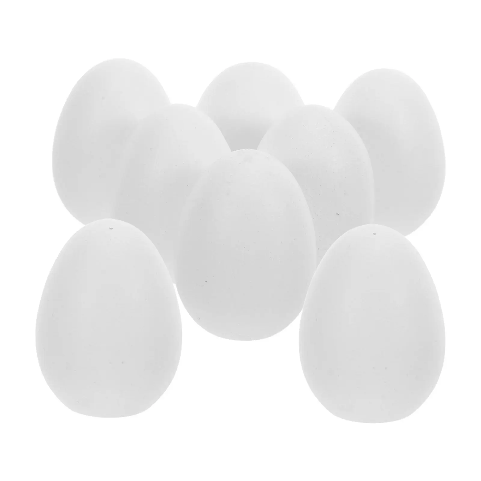 Wooden Easter Eggs to Paint Unfinished White Wood Fake Eggs for Crafts DIY Decoration Adorable Egg Decor Easter Gift