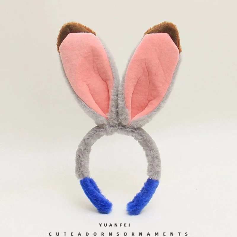 

10 Pcs Bunny Ears Headband, Bunny Costume Accessories for Women Adult, Plush & Bendable Rabbit Ears for Halloween Party Cosplay
