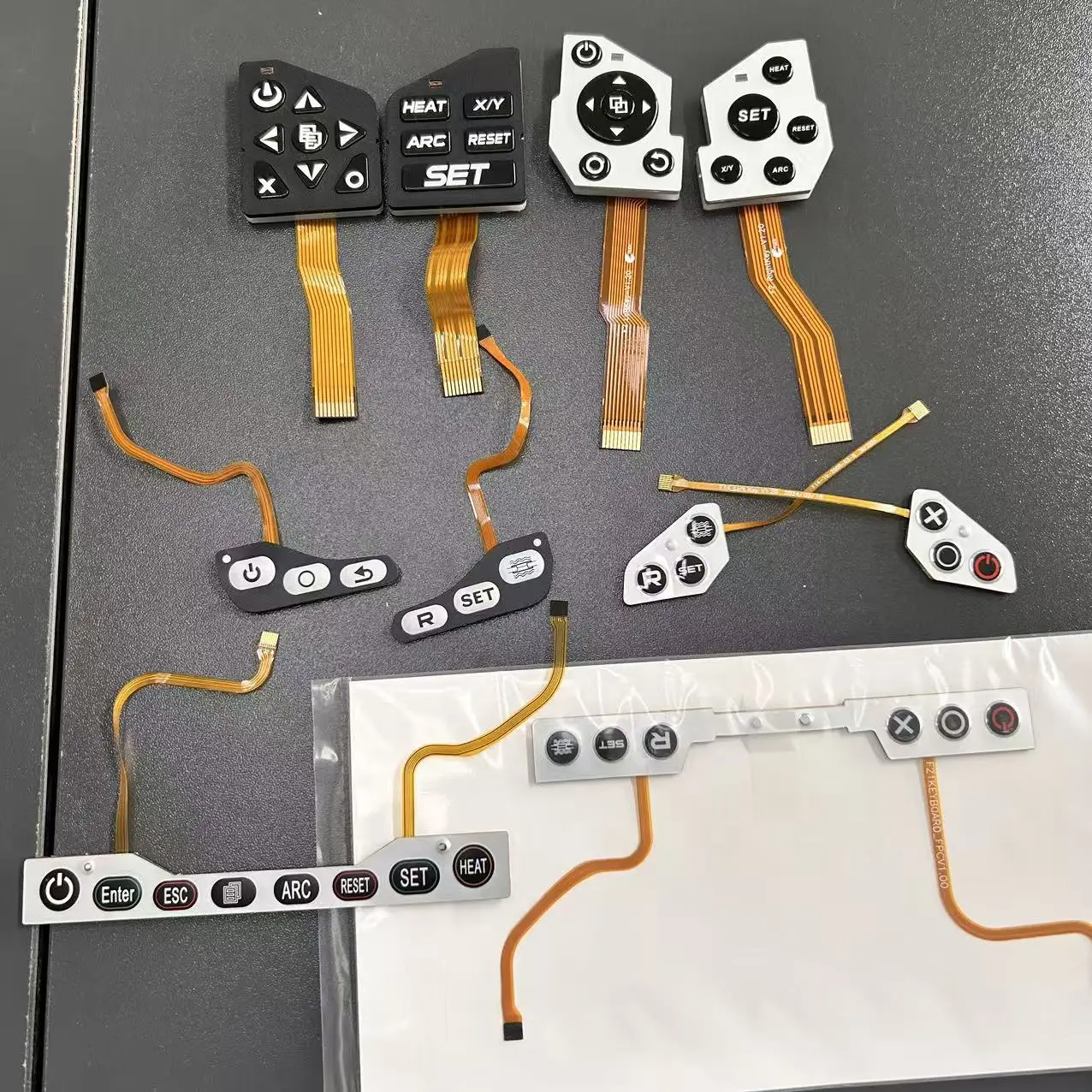 SET power button board for INNO IFS-15 View3 View 5 / View 7 / View 6L View1 View4S M7 A3 fiber fusion splicer keypad keyboard