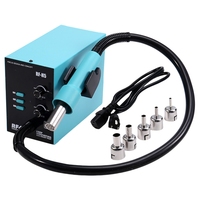 RF4 H5 800W Hot Air Soldering Station  Quick Heating Digital LCD Display For Phone PCB SMD BGA Welding Repair Tool 110V US Plug