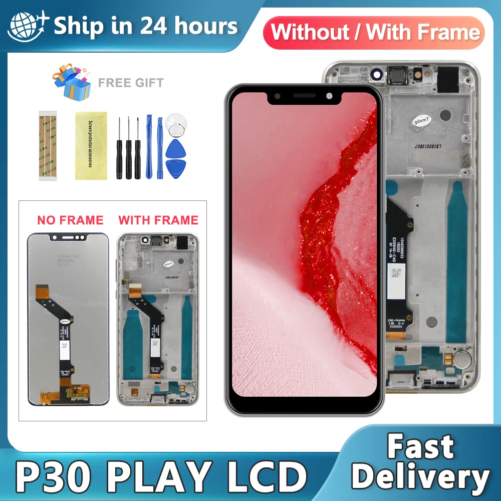 5.9'' Screen For Motorola Moto One / P30 Play XT1941-1 XT1941-3 XT1941-4 LCD Display Touch Screen Digiziter Assembly Replacement